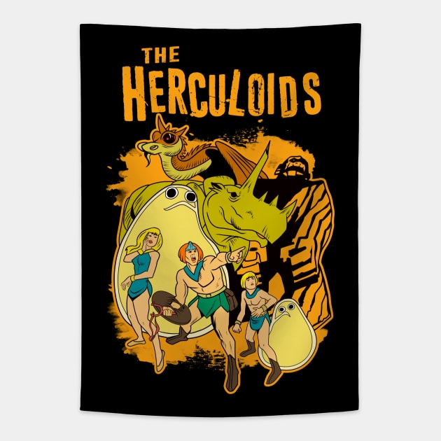 The herculoids Tapestry by OniSide