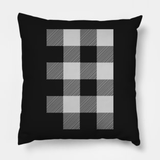 Blue Plaid Pillow