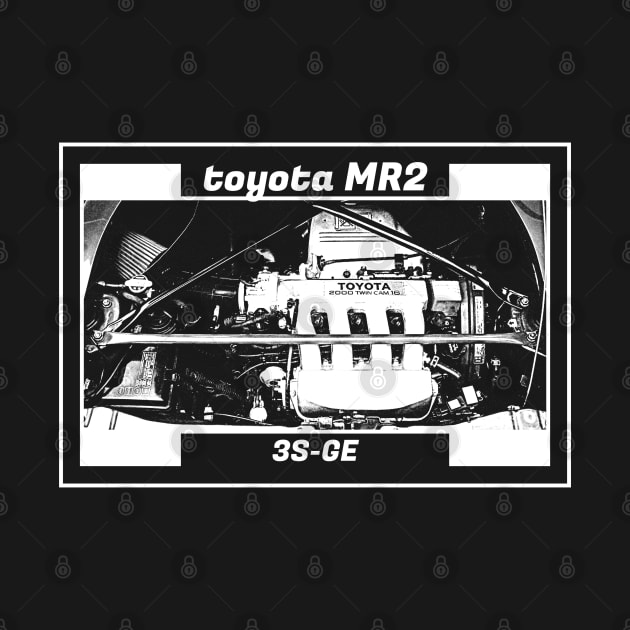 TOYOTA MR2 MK2 ENGINE (Black Version) by Cero