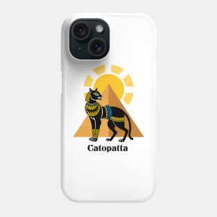 catopatta cat queen of egypt Phone Case