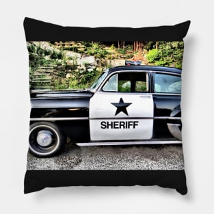 Classic Police Car No.3 Pillow