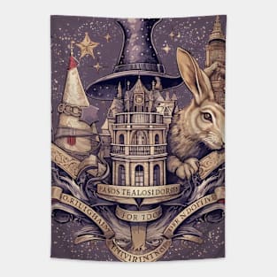 Magic crest Tapestry