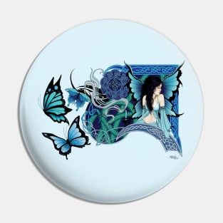 Blue Fairy Pin