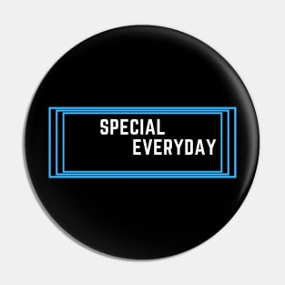 Special Everyday logo Pin