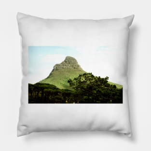 Lion's Head from Table Mountain, Cape Town Pillow