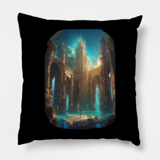 Secret atlantis Pillow