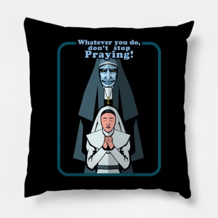 Nun Parody Book Cover Pillow