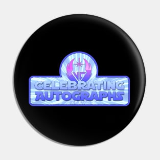 Celebrating Autographs Pin