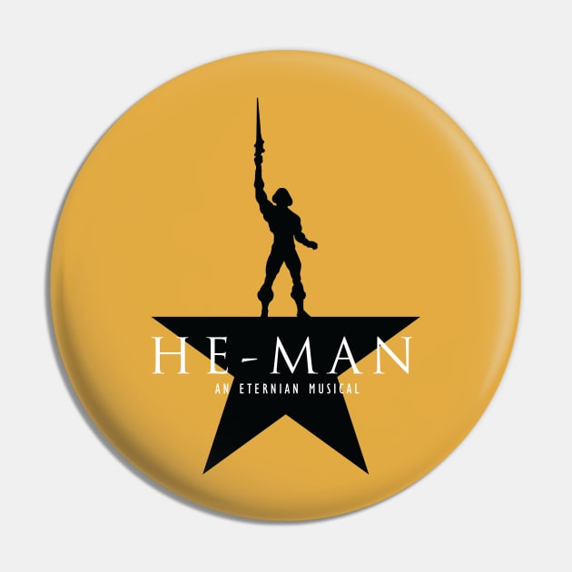 He-Man: An Eternian Musical Pin by GusDynamite