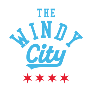 Chicago Windy City Baseball Fan Tee: Wave Your Flag for Chi-Town's Finest! T-Shirt