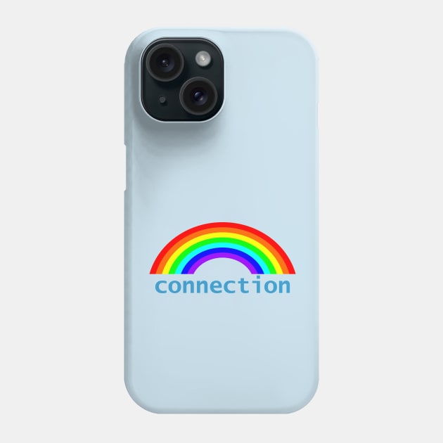 Rainbow Connection Phone Case by ellenhenryart