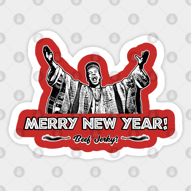 Merry New Year - Trading Places - Trading Places - Sticker