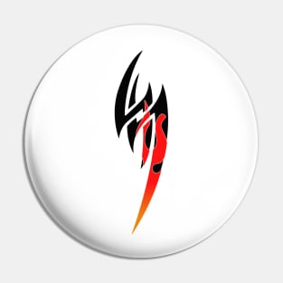 Tekken - Mishima Zaibatsu & Jin Kazama Symbol Flame Pin