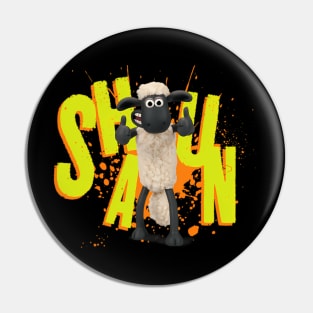 Vintage Shaun Cartoon TV Series The Sheep Pin