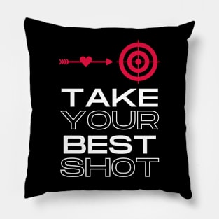 Take Your Best Shot Pillow