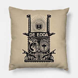 From a Cover design for Dutch translation of the Edda Pillow