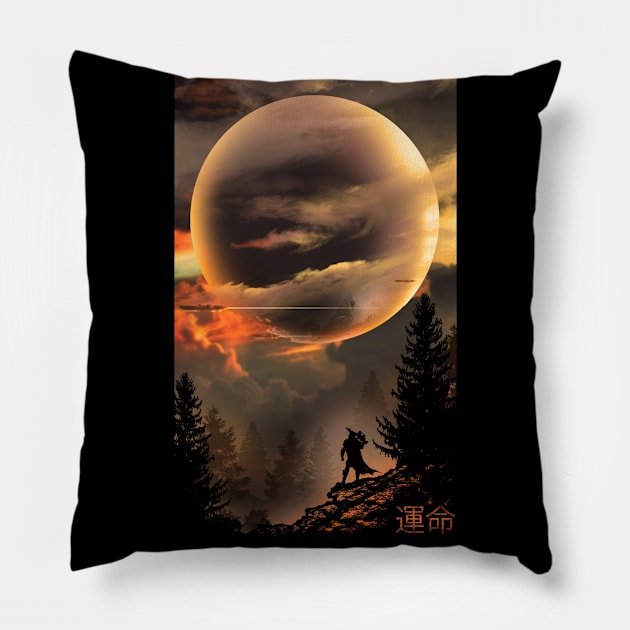 The Hunter Pillow by silentOp