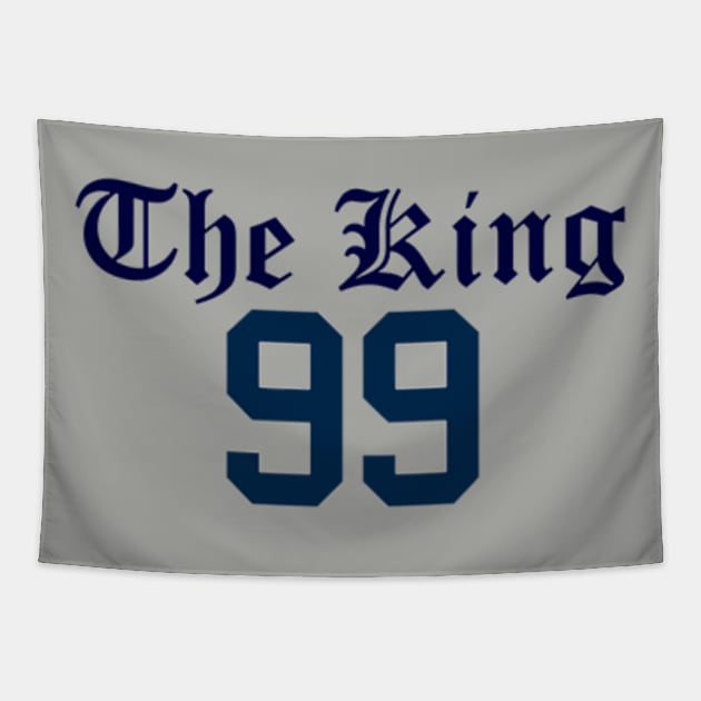 the King 99 Design Tapestry by Bleeding Yankee Blue