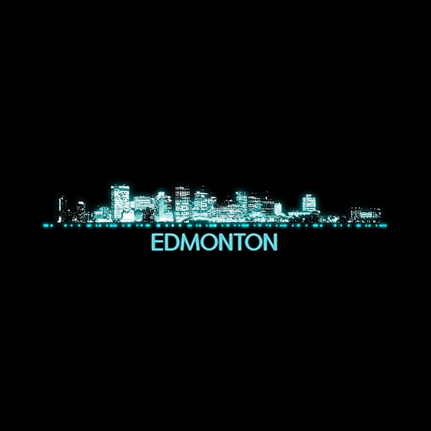 Edmonton Skyline by Jared S Davies