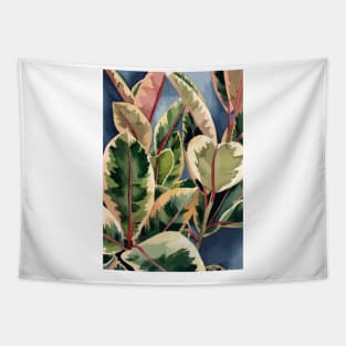 Modern Ficus Elastica Tapestry