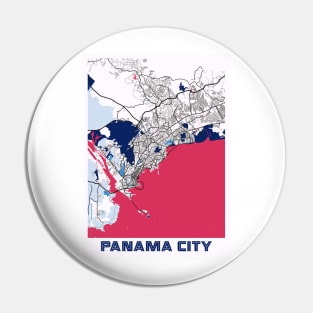 Panama City - Panama MilkTea City Map Pin