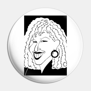 Divine singer Pin