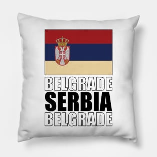 Flag of Serbia Pillow