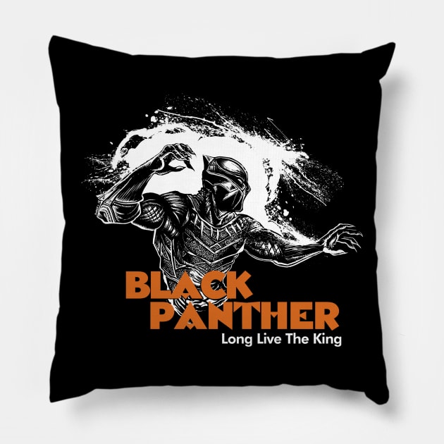 Long Live the King Pillow by Creepsandbabes