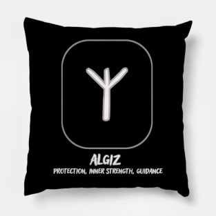 The nordic rune Algiz Pillow