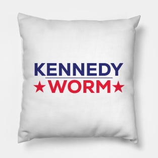 Robert Kennedy RFK Jr. Worm 2024 Pillow