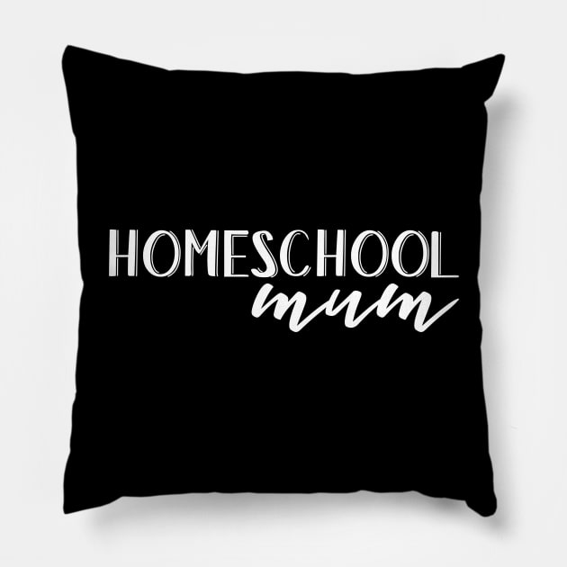 Homeschool Mum Pillow by aborefat2018