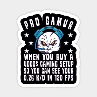 Gamer Gaming Progamer Setup Game Gambling FPS Magnet