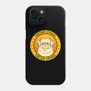 Tibetan Spaniel Dog Portrait Phone Case