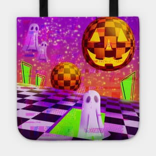 Vaporwave Halloween Tote