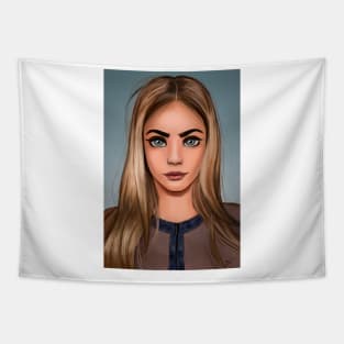 Cara Delevingne Tapestry