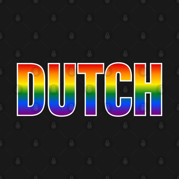 Rainbow Dutch LGBTQ Pride by Rainbow Nation