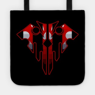 Abstract Geometric Skull Tote