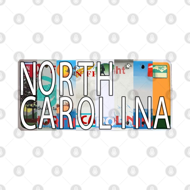 North Carolina License Plates by stermitkermit