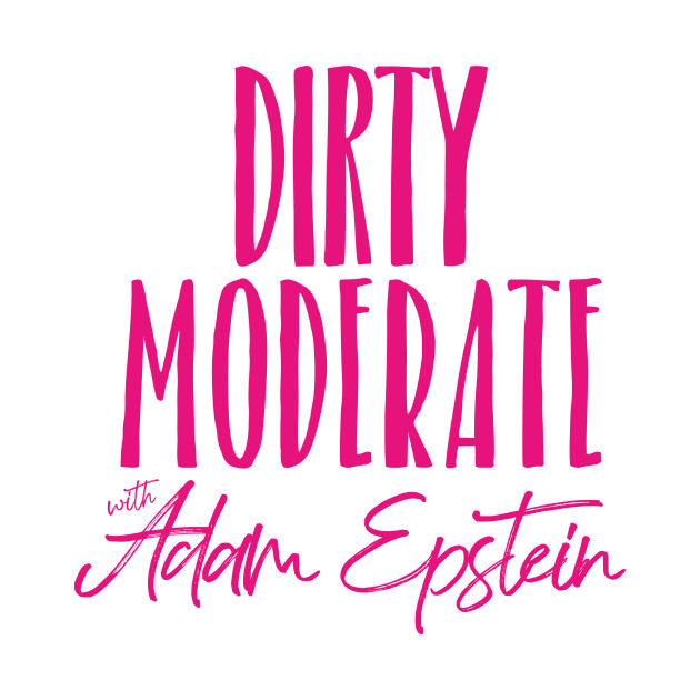 Dirty Moderate Logo Hot Pink-front and back by Dirty Moderate 