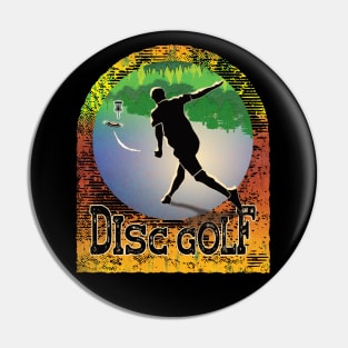 Disc Golf Player Pin