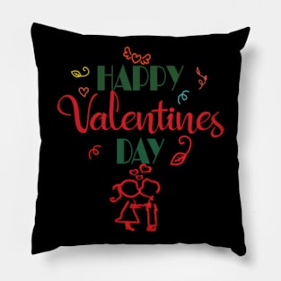 valentines day by chakibium Pillow