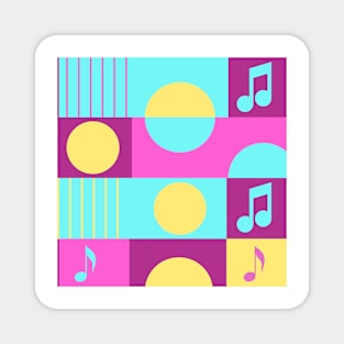 color pop music Magnet