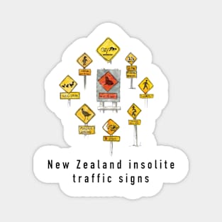 New Zealand insolite traffic signs Magnet