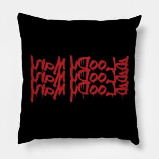 Bloody Mary Mirror Reflection Pillow