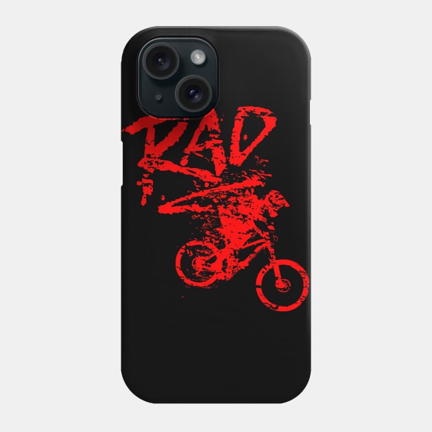 RAD mountain bike Phone Case by NicksPics