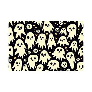 Spooky , cute halloween pattern design T-Shirt