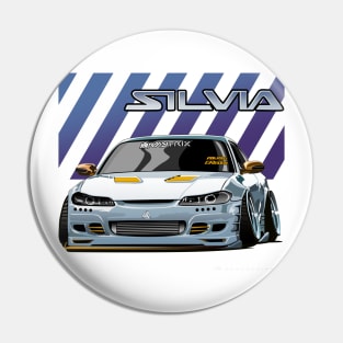 S15 silvia stance illustration Pin