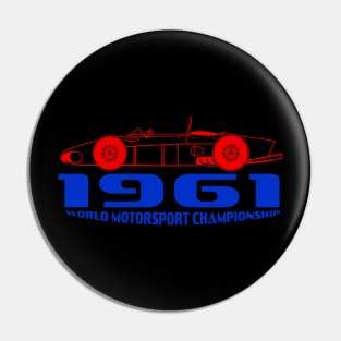 World Motorsport Championship 1961 Pin