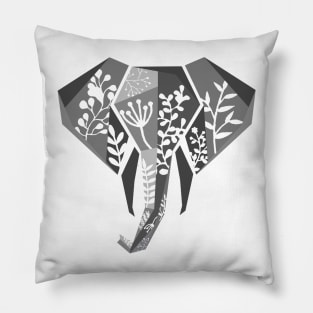 Jungle Elephant Pillow