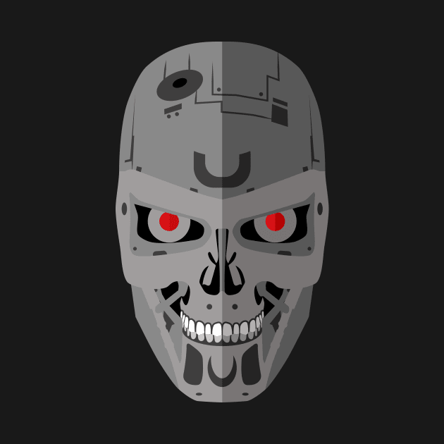 Robot Skull by Baggss